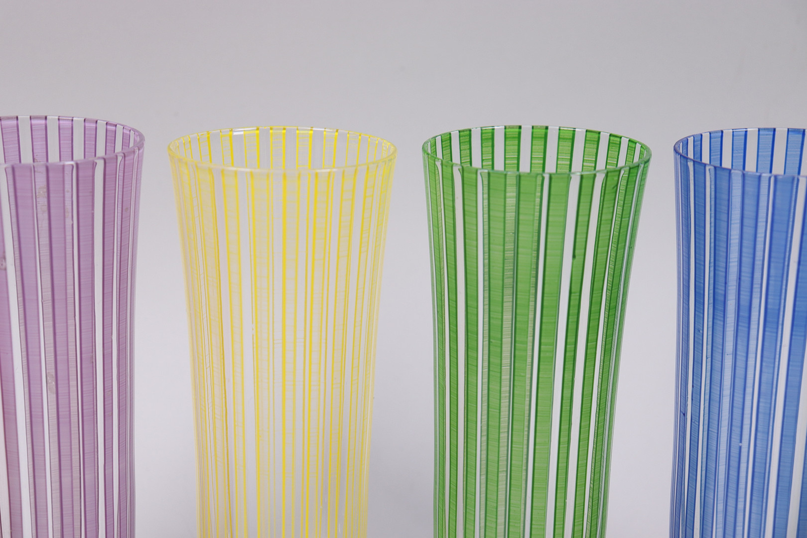 BENGT ORUP. "Strikt", Johansfors, glas, 6 st.