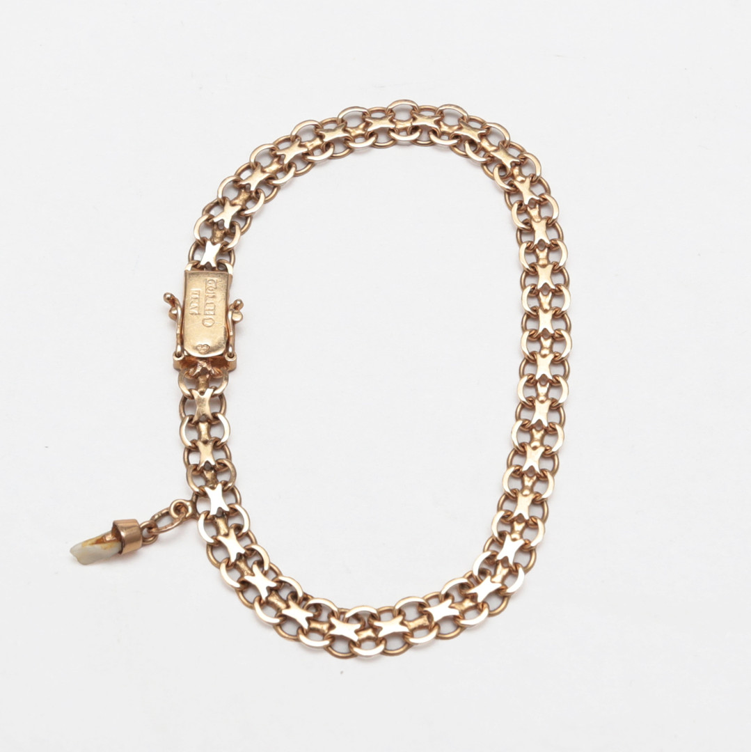ARMBAND 18 K, guld.