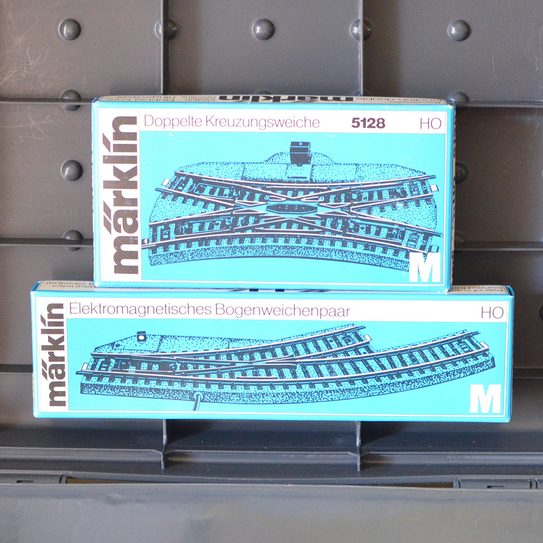 MÄRKLIN, MODELLEISENBAHN KONVOLUT, DEUTSCHLAND, 20. JAHRHUNDERT.