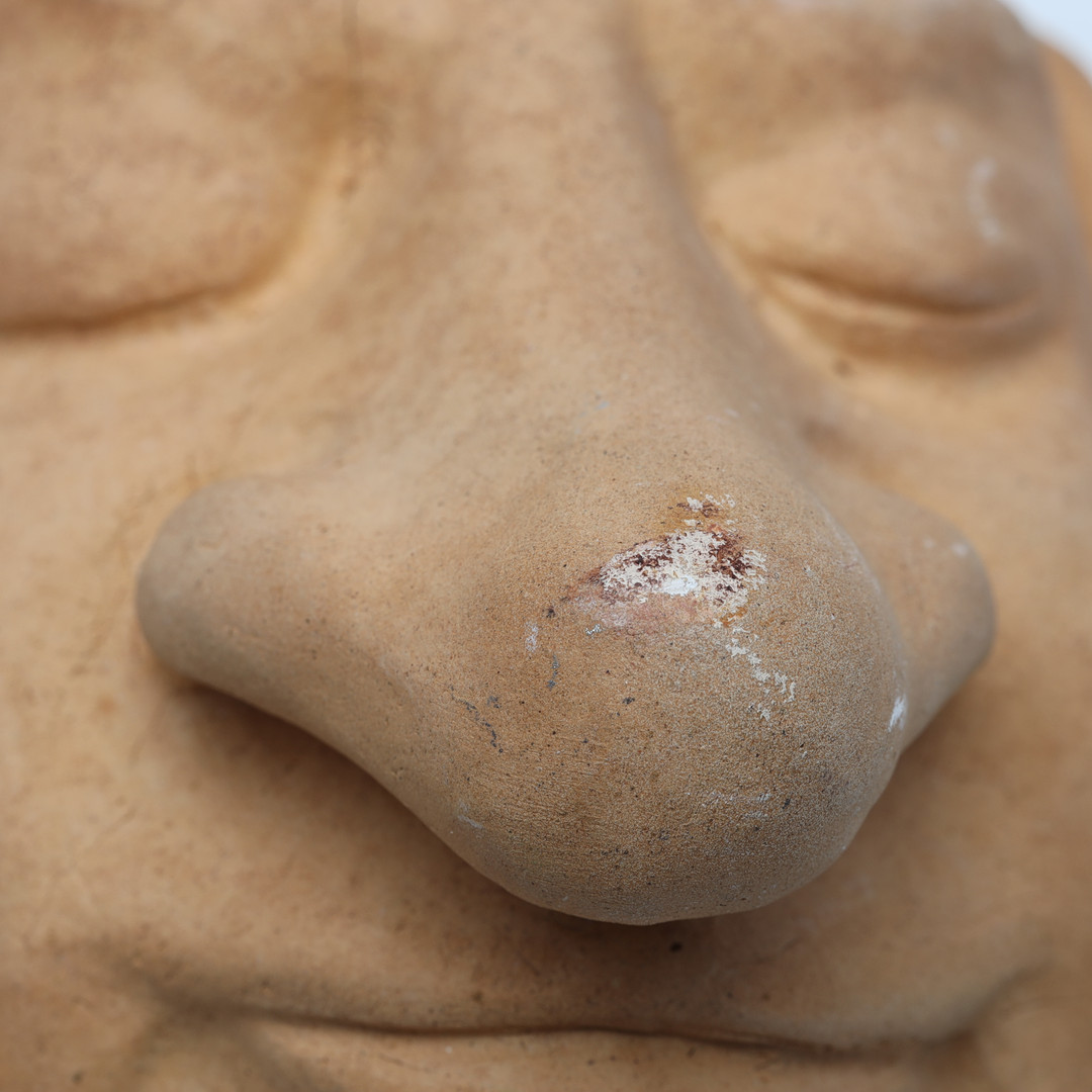 ÅKE HOLM. SKULPTUR, keramik, "Troll", signerad.
