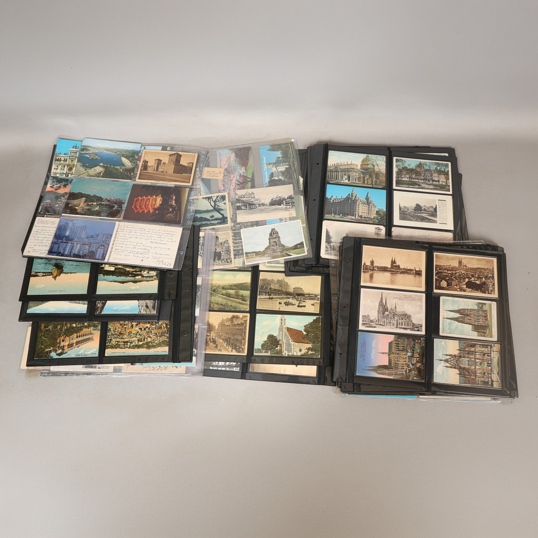 A LARGE COLLECTION OF POST CARDS, APPROX 650+ CARDS.