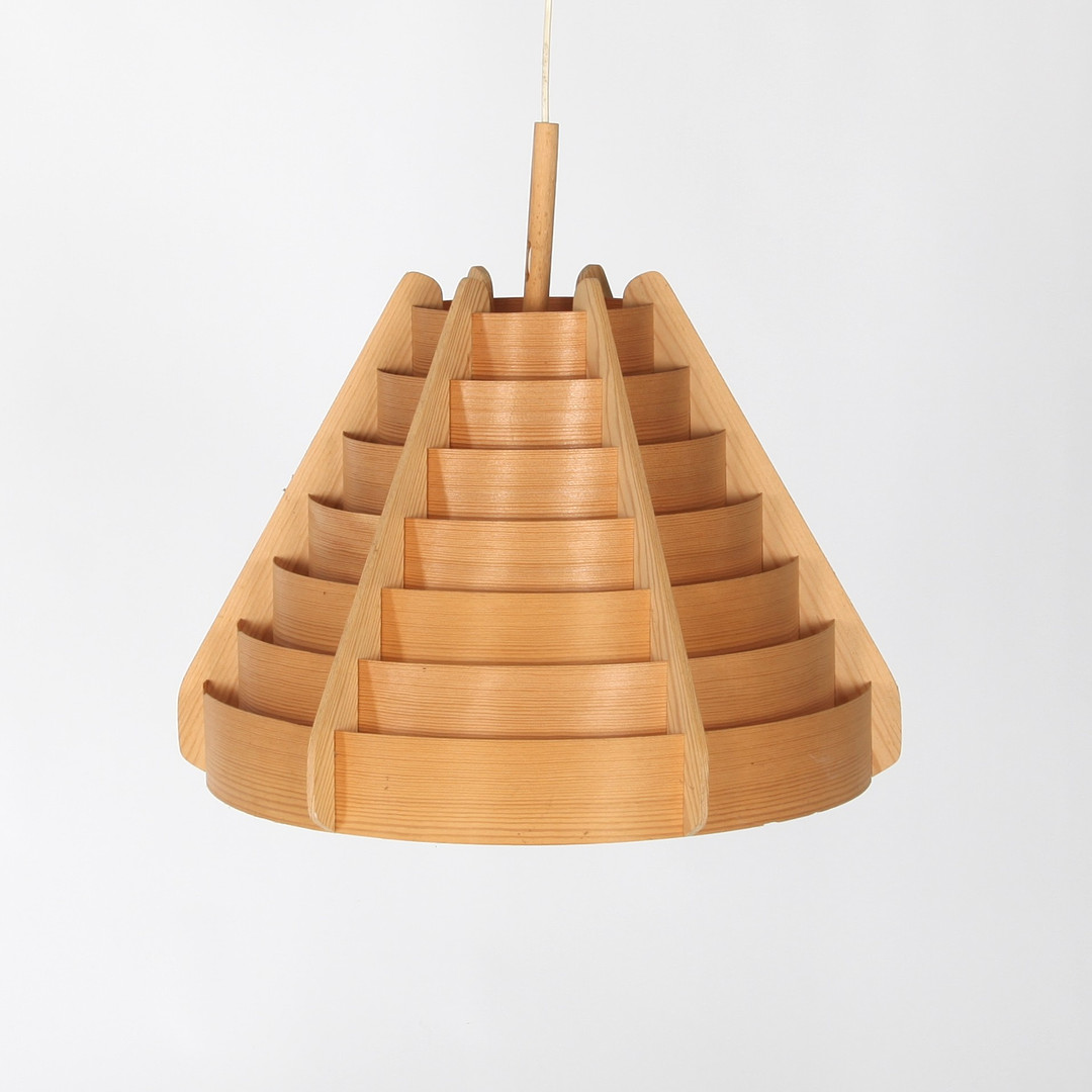 HANS-AGNE JAKOBSSON. 1919-2009. Takpendel, 50 cm hög, "Ellysett", Markaryd.