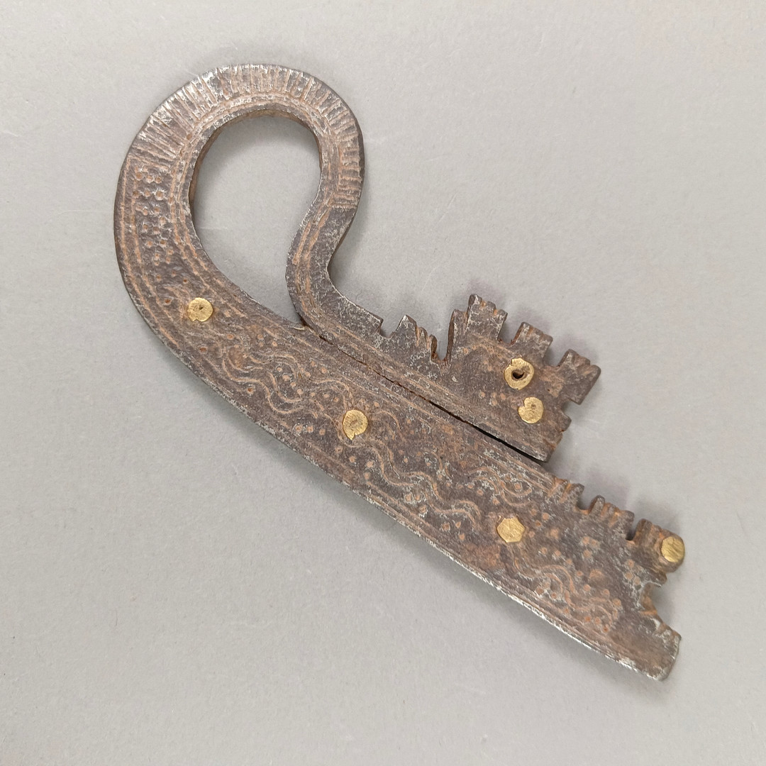 ZWEI FEUERSTÄHLE - Schmiedeeisen, Persien / Mittlerer Osten, 18./19.Jh.