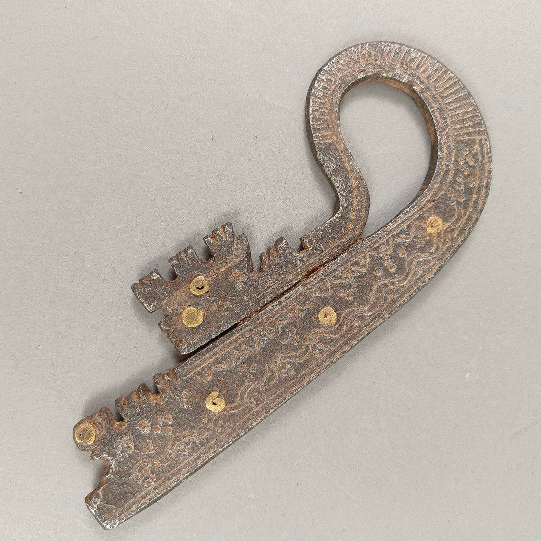 ZWEI FEUERSTÄHLE - Schmiedeeisen, Persien / Mittlerer Osten, 18./19.Jh.