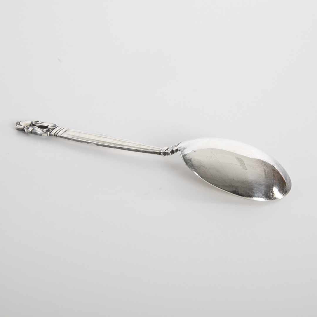 JOHAN ROHDE. 1856-1935. Sked "Acorn", Georg Jensen, Danmark, 1915-1919.