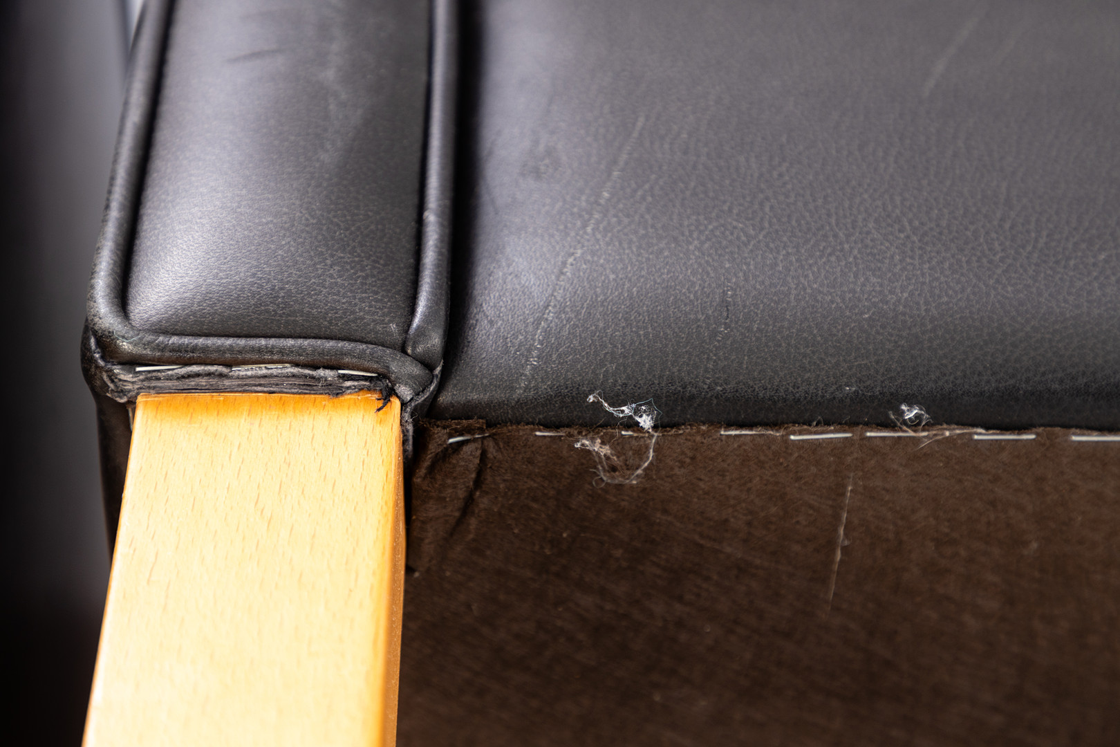 Mogens Hansen, paar Sessel MH195, Leder (2).