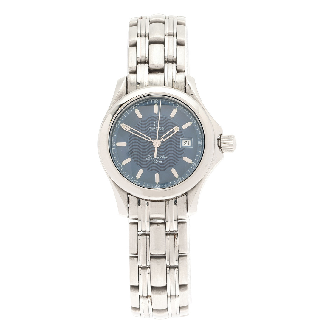 OMEGA. Damearmbåndsur Seamaster 120 af stål, ref. 2571.81.