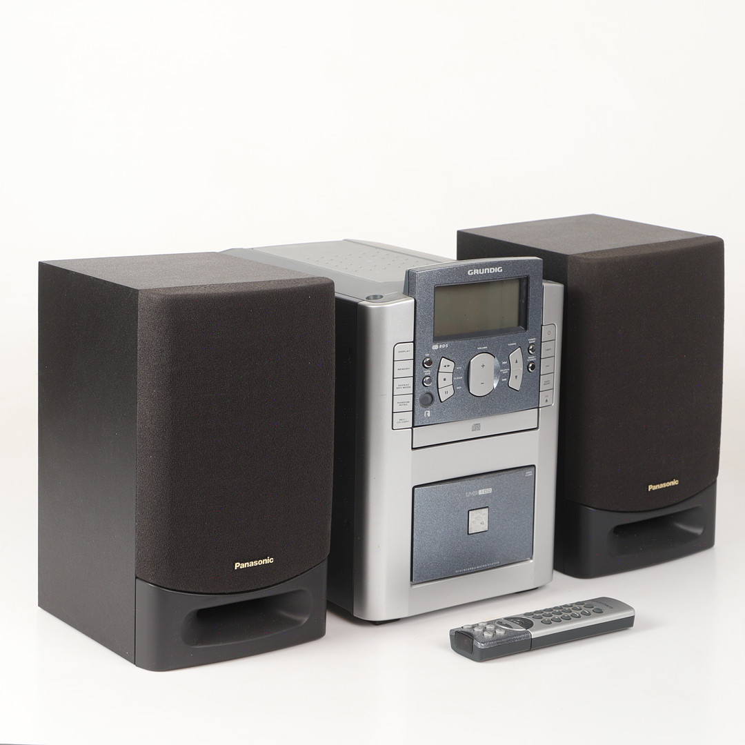 STEREO, 3 delar, Grundig/Panasonic, 2000-tal.