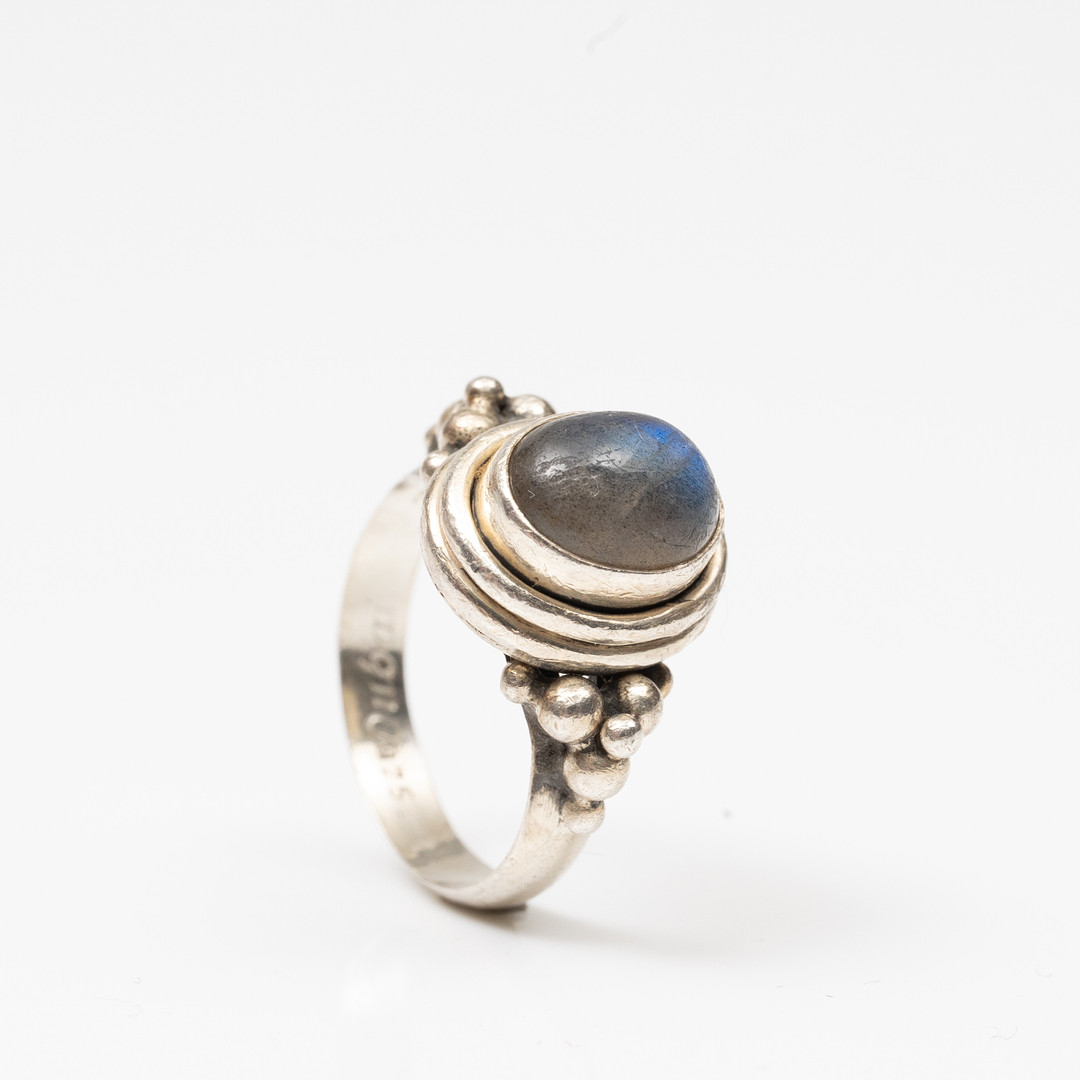 RING, Sterling silver, Labradorite, Dubai.