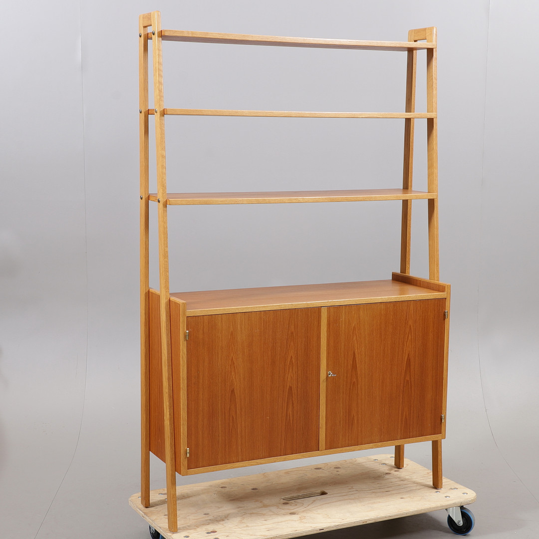 BOKHYLLA, teak, 1960-tal.