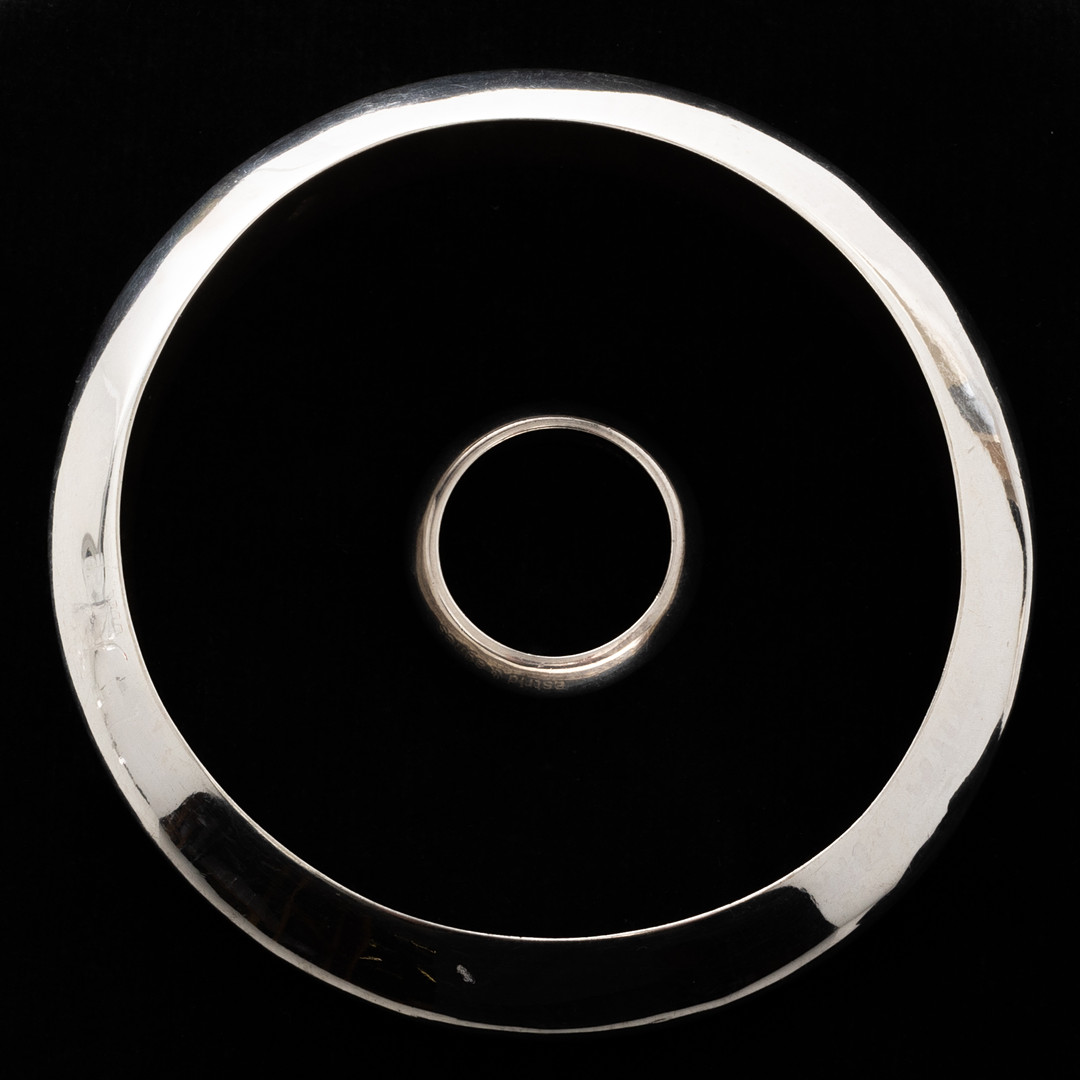 SET, Ring & armring, Sterlingsilver.