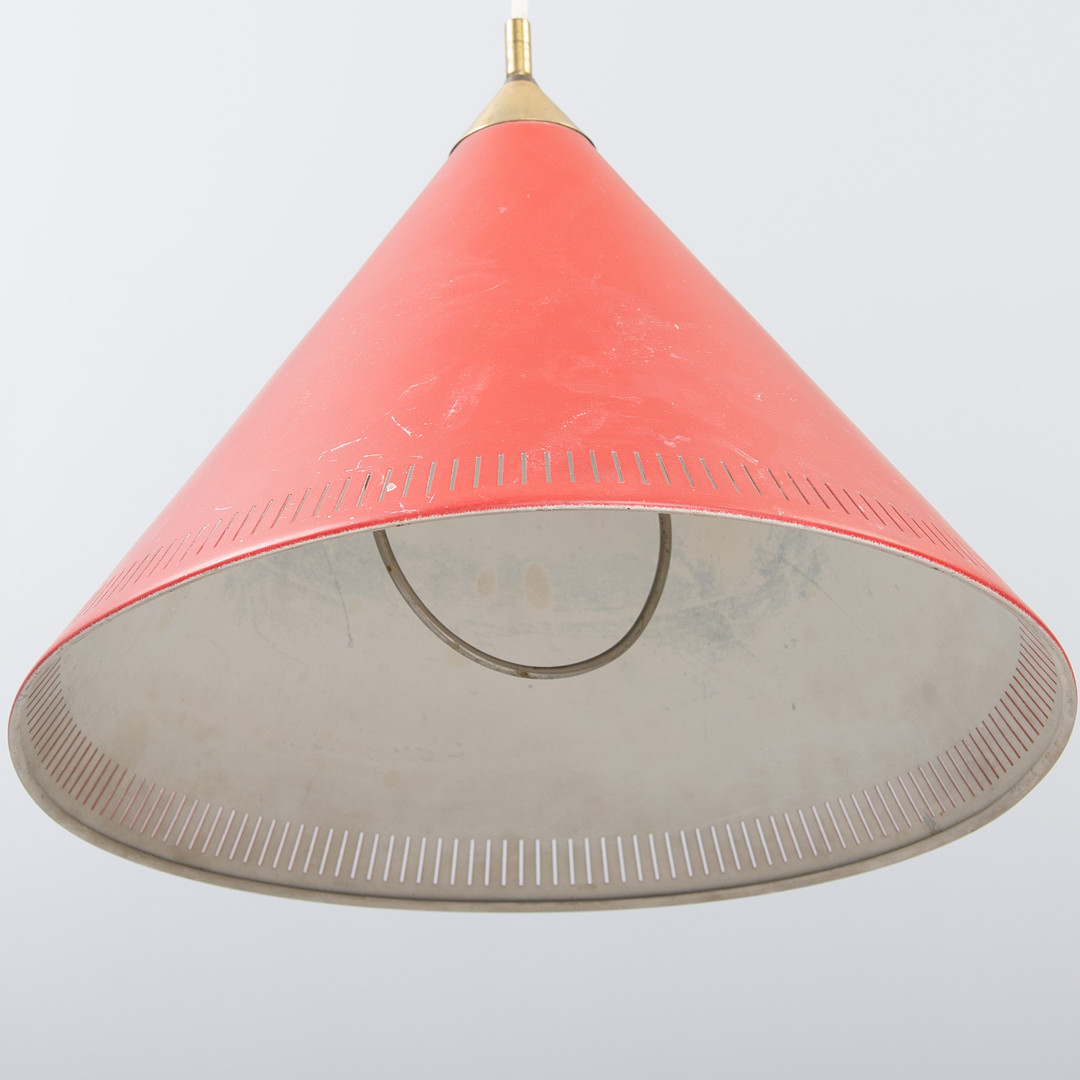 BENT KARLBY. 'Kegle' lampe for LYFA. Danmark, 1970'erne.