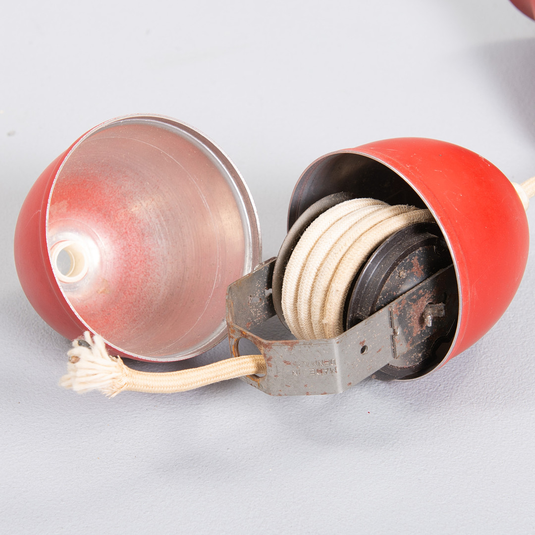 BENT KARLBY. 'Kegle' lampe for LYFA. Danmark, 1970'erne.
