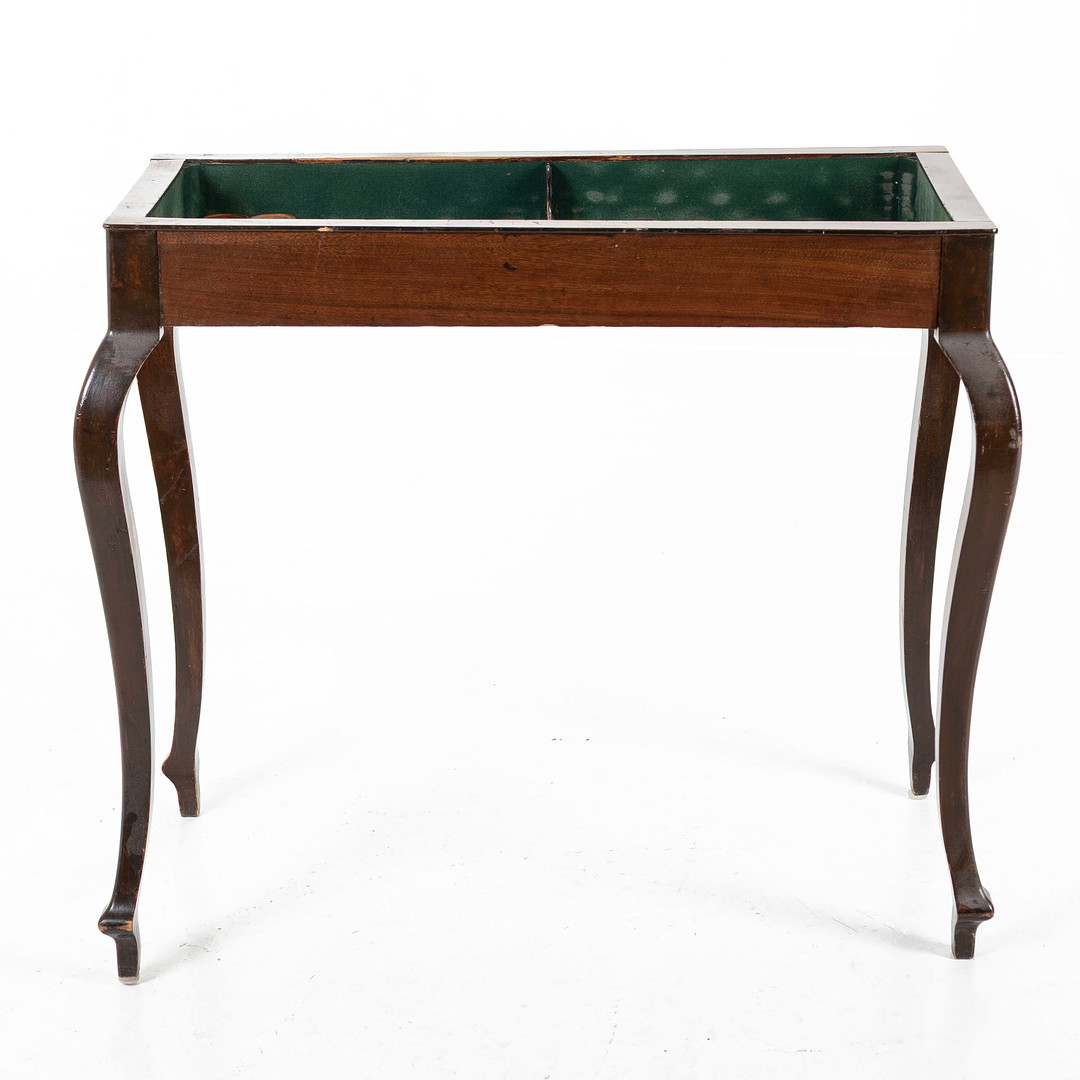 SPELBORD, med brädspel, Nyrokoko, 1800-talets andra hälft.