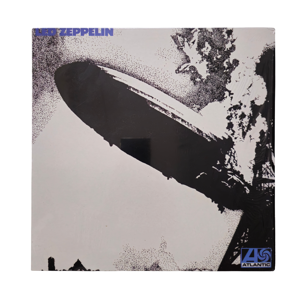 LED ZEPPELIN I - BLUE LETTERING COVER ATLANTIC 588171 - UK.