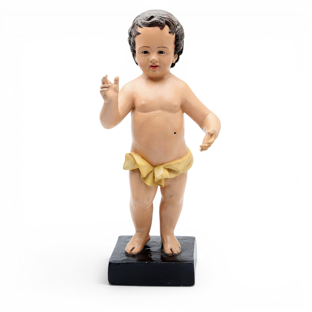SPANISH SCHOOL, LATE 18TH CENTURY–FIRST HALF OF THE 19TH CENTURY. Child Jesus blessing.