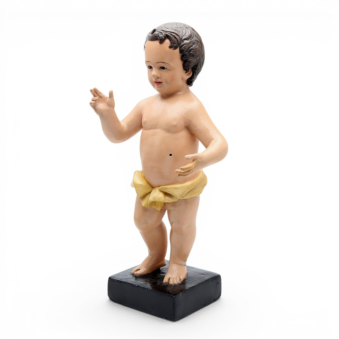SPANISH SCHOOL, LATE 18TH CENTURY–FIRST HALF OF THE 19TH CENTURY. Child Jesus blessing.