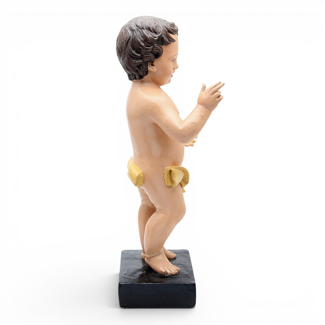 SPANISH SCHOOL, LATE 18TH CENTURY–FIRST HALF OF THE 19TH CENTURY. Child Jesus blessing.