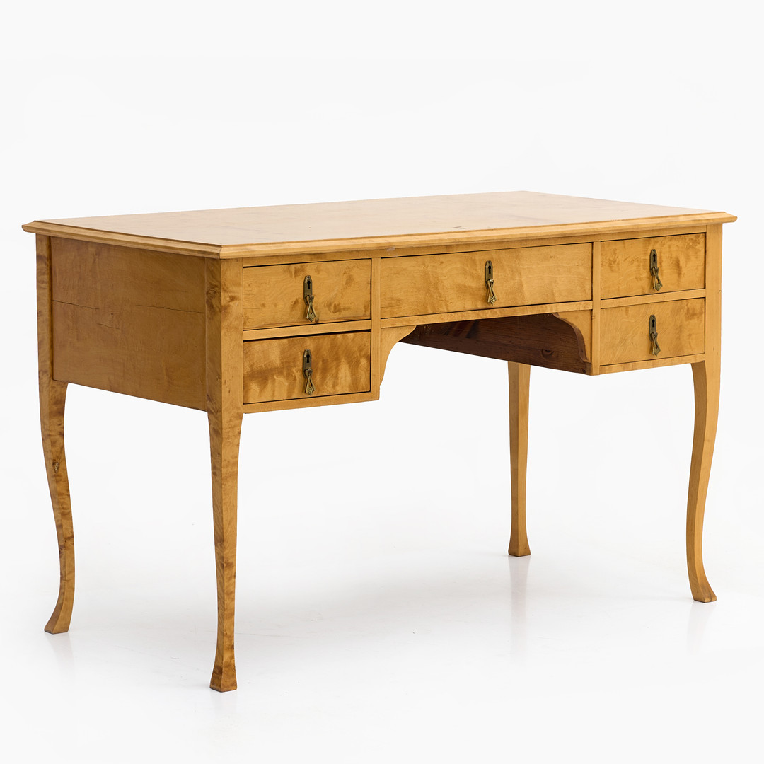 SKRIVBORD, björk, Sverige, 1920-tal.