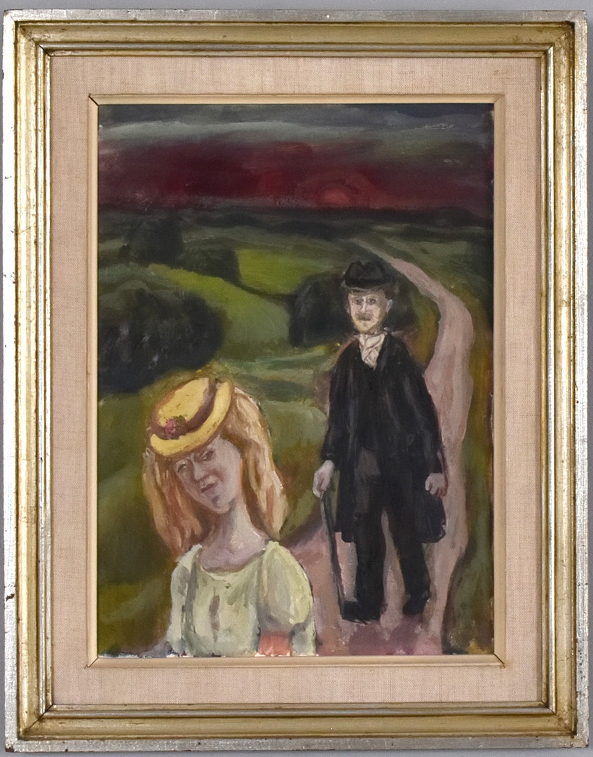 OLLE NORDBERG. Olja på pannå.