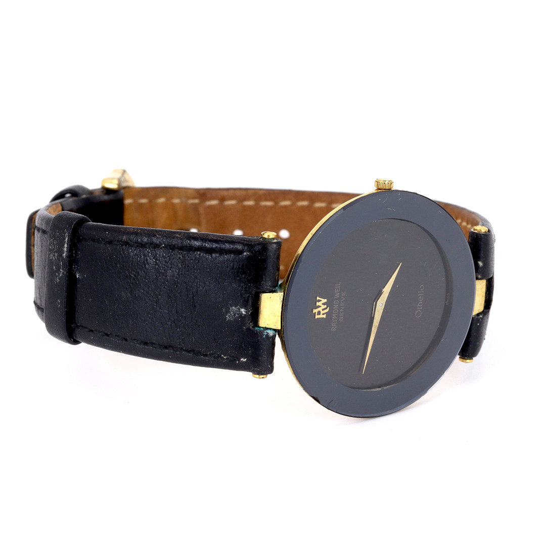 RAIMOND WEIL GOLD PLATED WRISTWATCH.