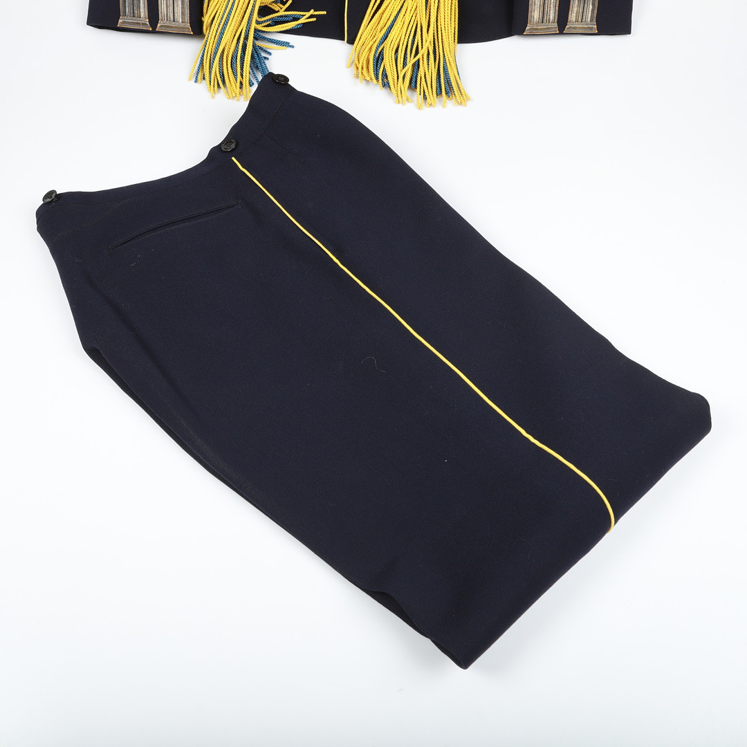 MILITÄRUNIFORM, 3 delar, m/1886.