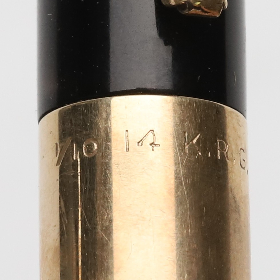 KULSPETSPENNA. Rediper. 1/10 14 K.R.G. USA.