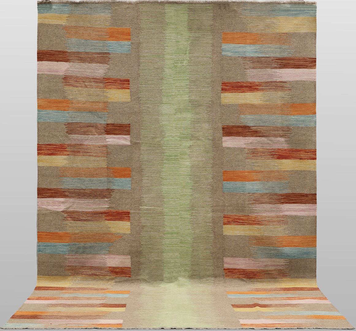 ORIENTMATTA, kelim, handvävd, modern design, ca 304 x 201 cm.