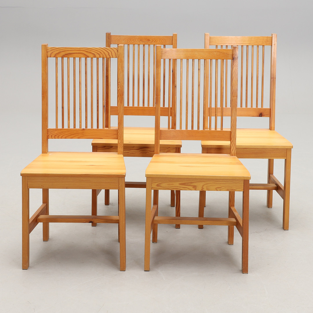 STOLAR, 4 st, "Jonas", Möbel-Shop Sven Larsson, 1970-tal.