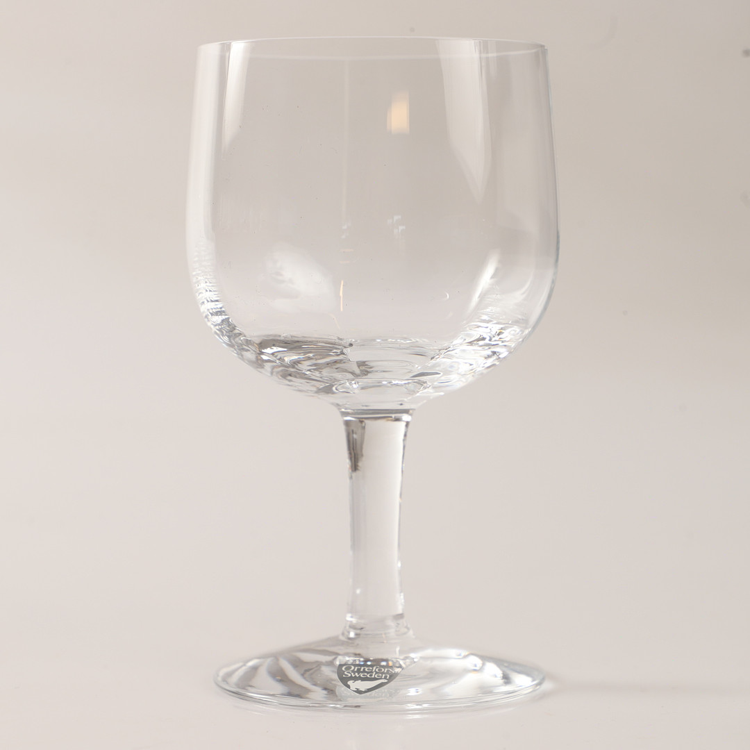 VIN- SAMT COGNACSGLAS, 12 stycken, Orrefors.
