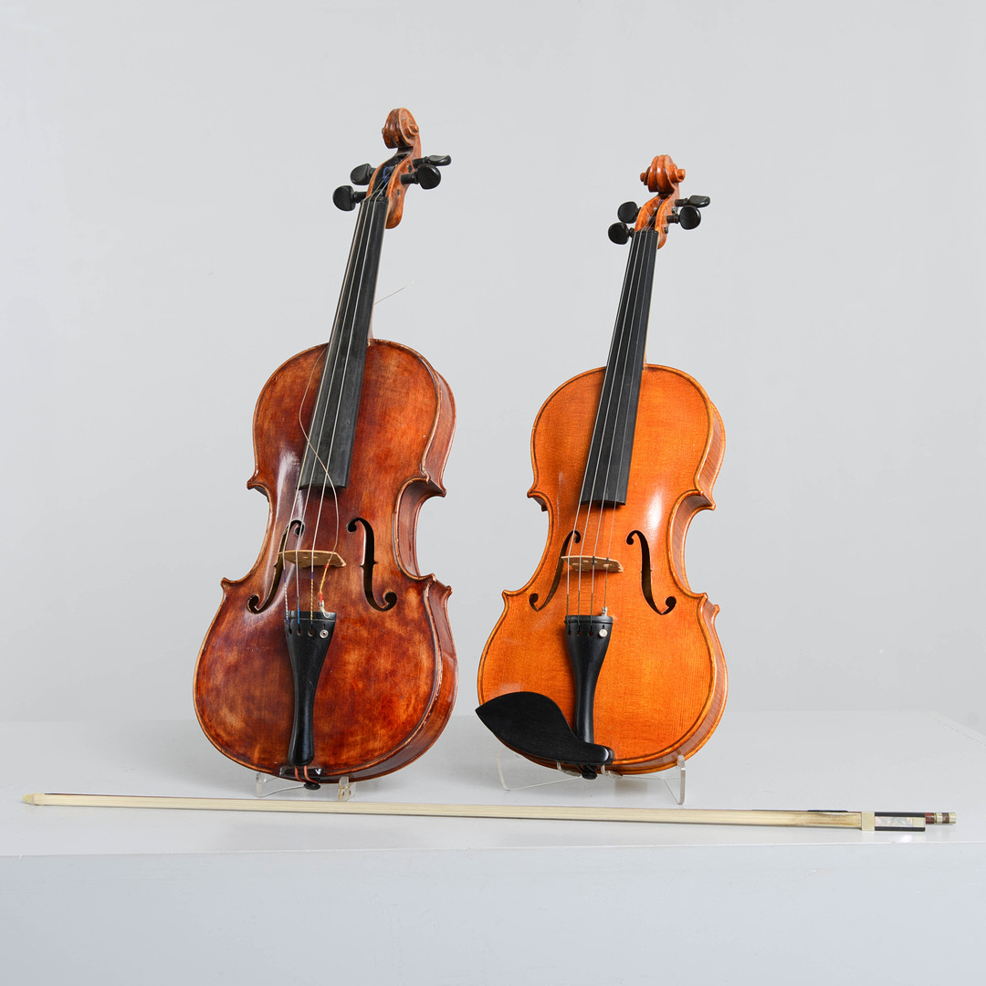 FIOLER, 2 st, 1800/1900-tal.