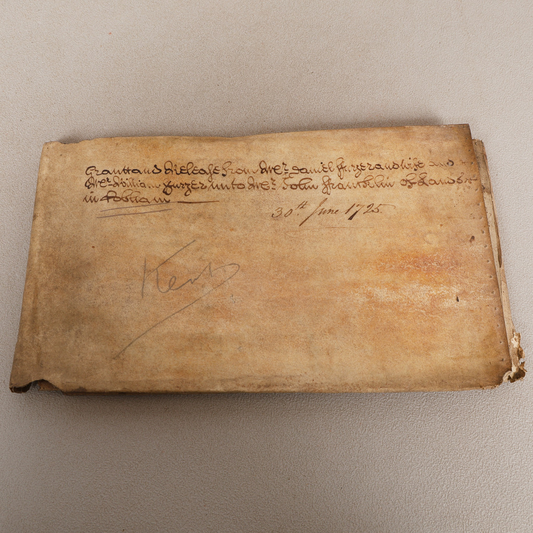 A GEORGE I MANUSCRIPT INDENTURE, DATED 1725.