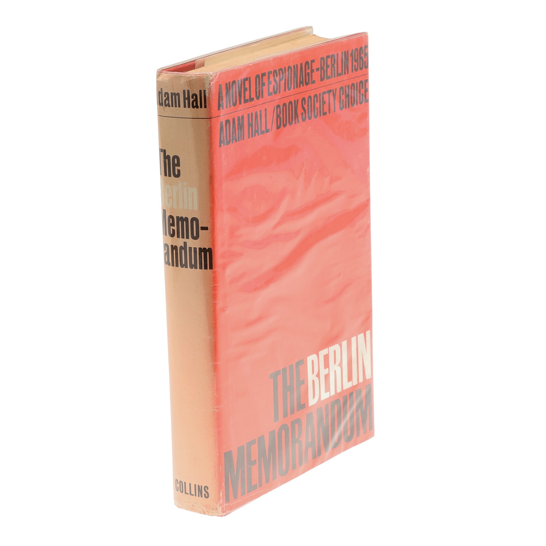 ADAM HALL. The Berlin Memorandum, 1965.