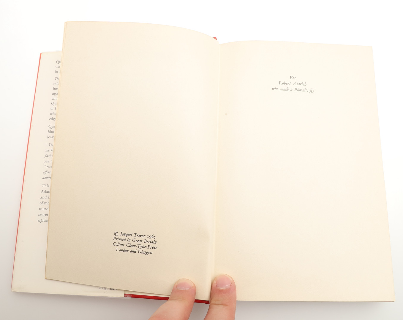ADAM HALL. The Berlin Memorandum, 1965.