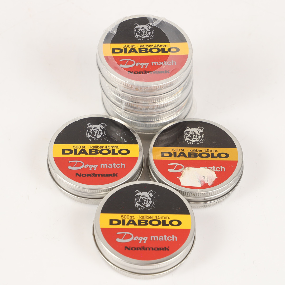 DIABOLER, 29 burkar, cal. 4,5.