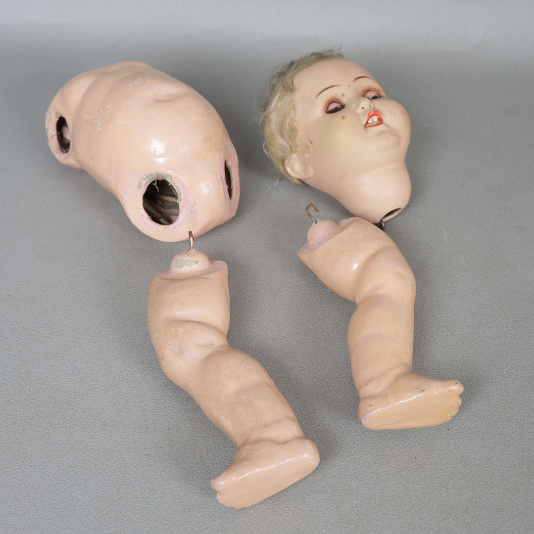 ARMAND MARSEILLE, A BISQUE HEADED DOLL.