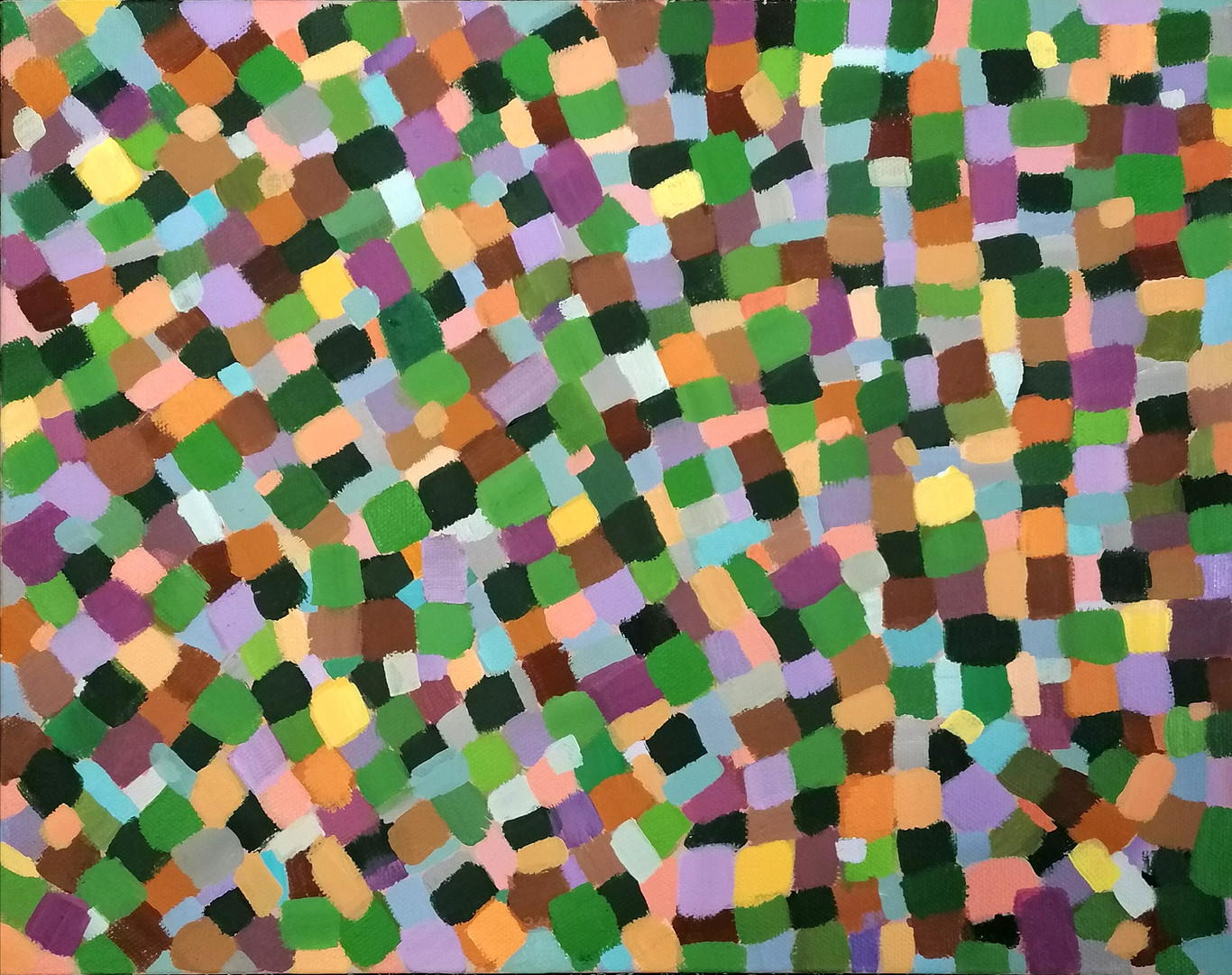 *TOM CULLEN CONTEMPORARY PAINTING - 'PALMERS GREEN' 2021.