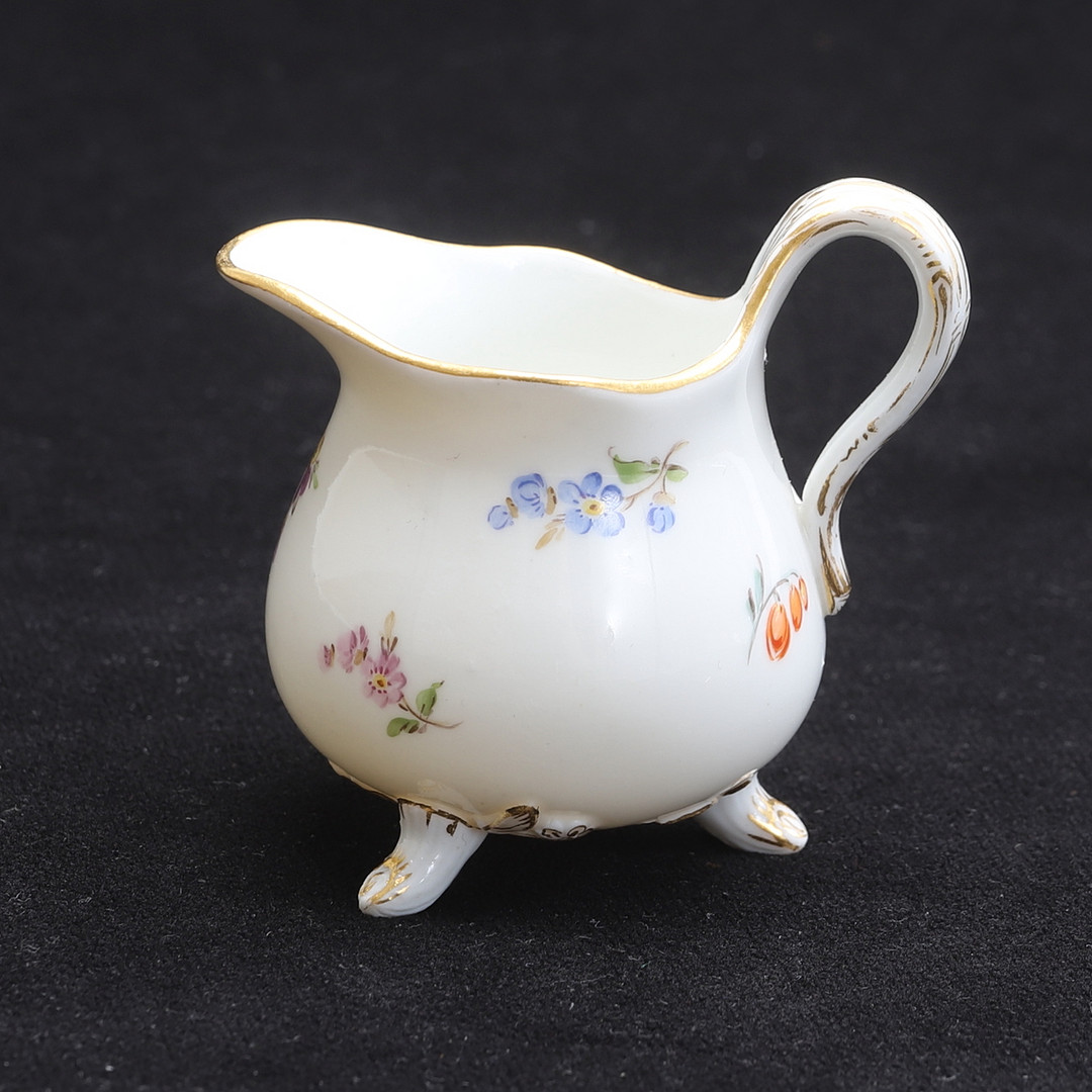 GRÄDDKANNA, porslin, Meissen.