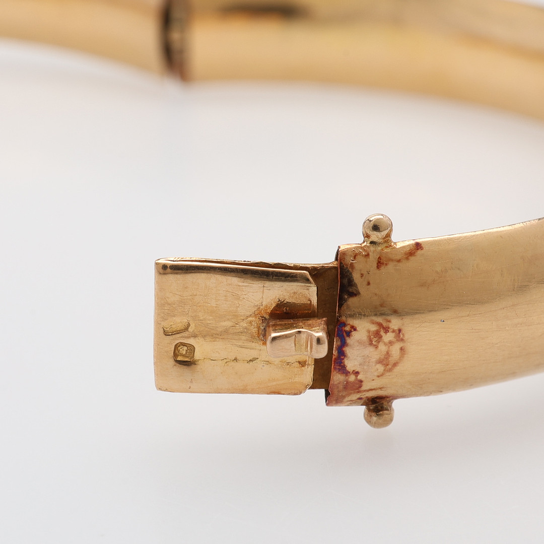 ARMRING, 19K GULD, PORTUGAL, 14,7 GRAM.
