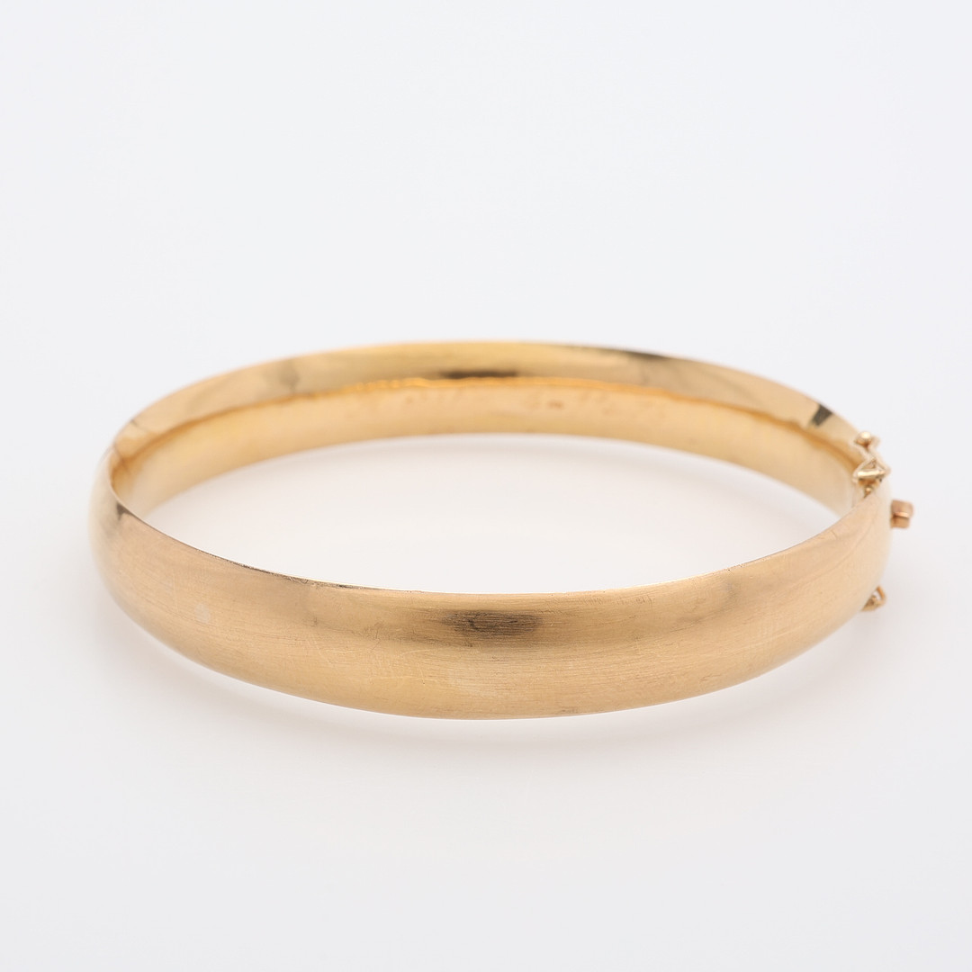 ARMRING, 19K GULD, PORTUGAL, 14,7 GRAM.