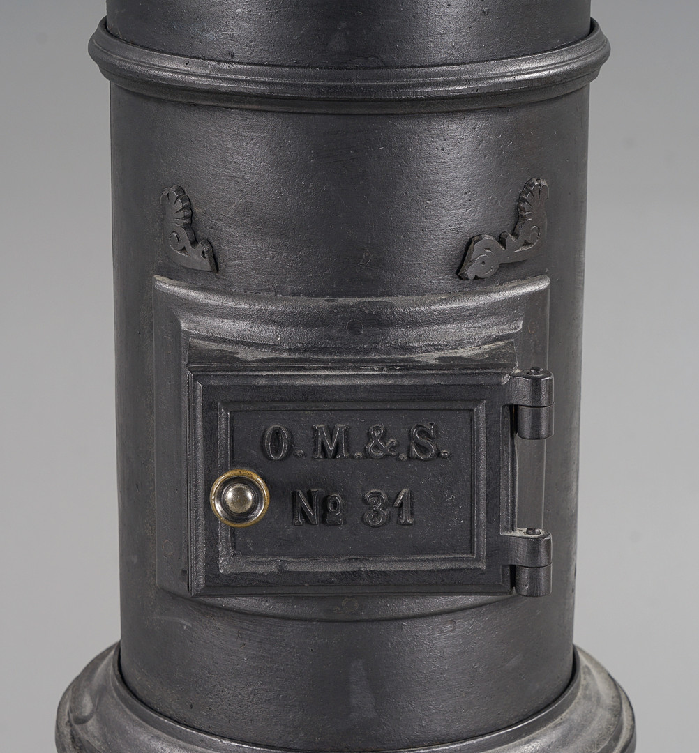 GJUTJÄRNSKAMIN O. Mustad & Søn AS, No 31, 1900-talets första hälft, Norge.