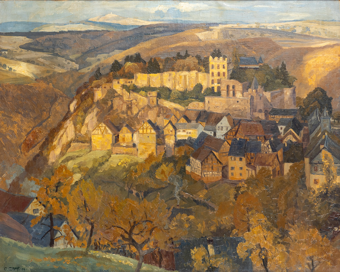 O. GRAF. Landschaft.
