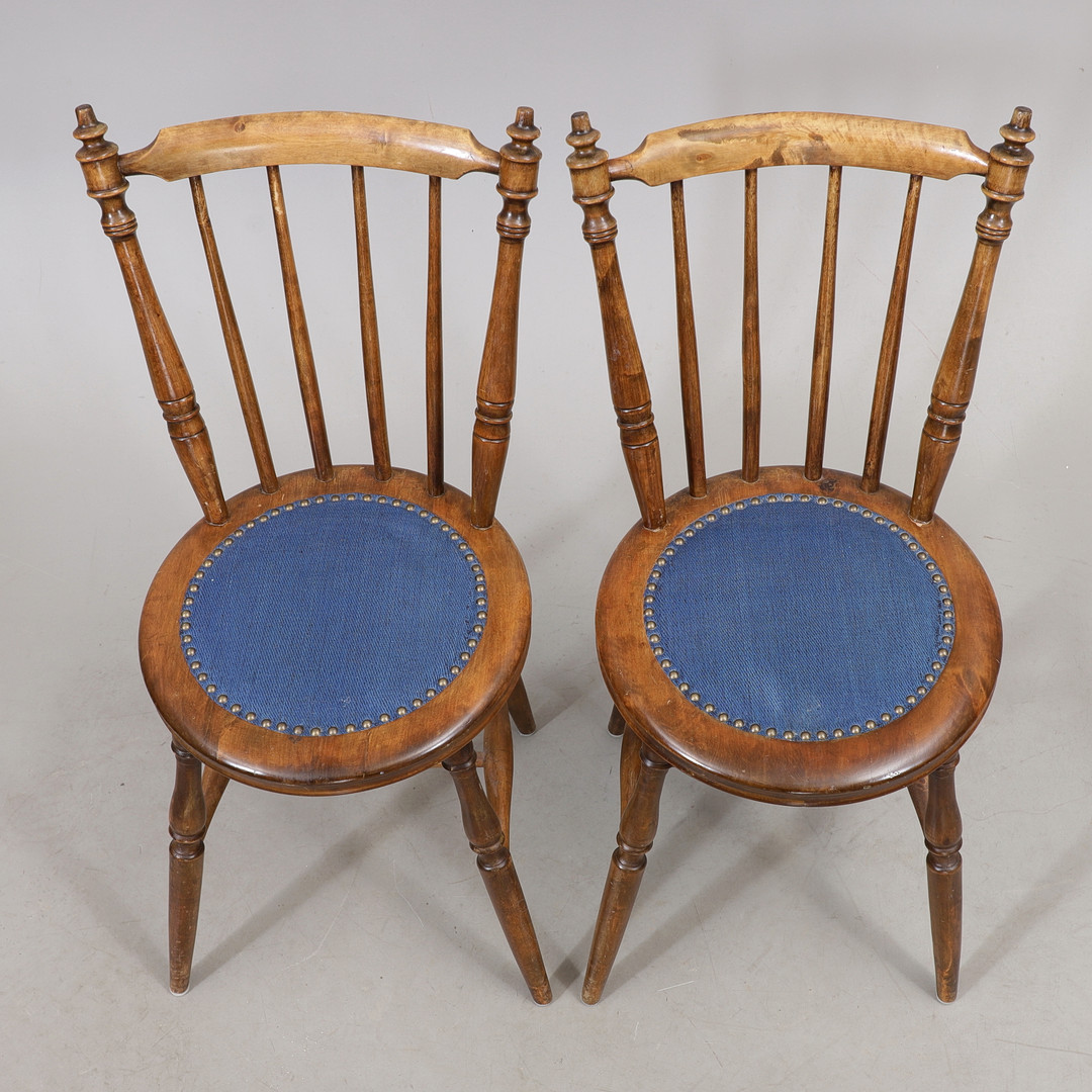 PINNSTOLAR, 4 st, 1800/1900-tal.