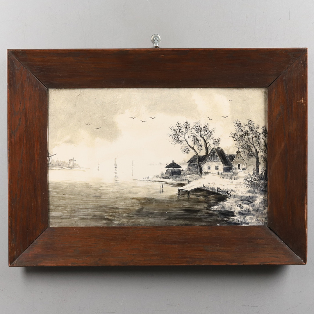 PORSLINSTAVLA, Delft, 1800-tal.