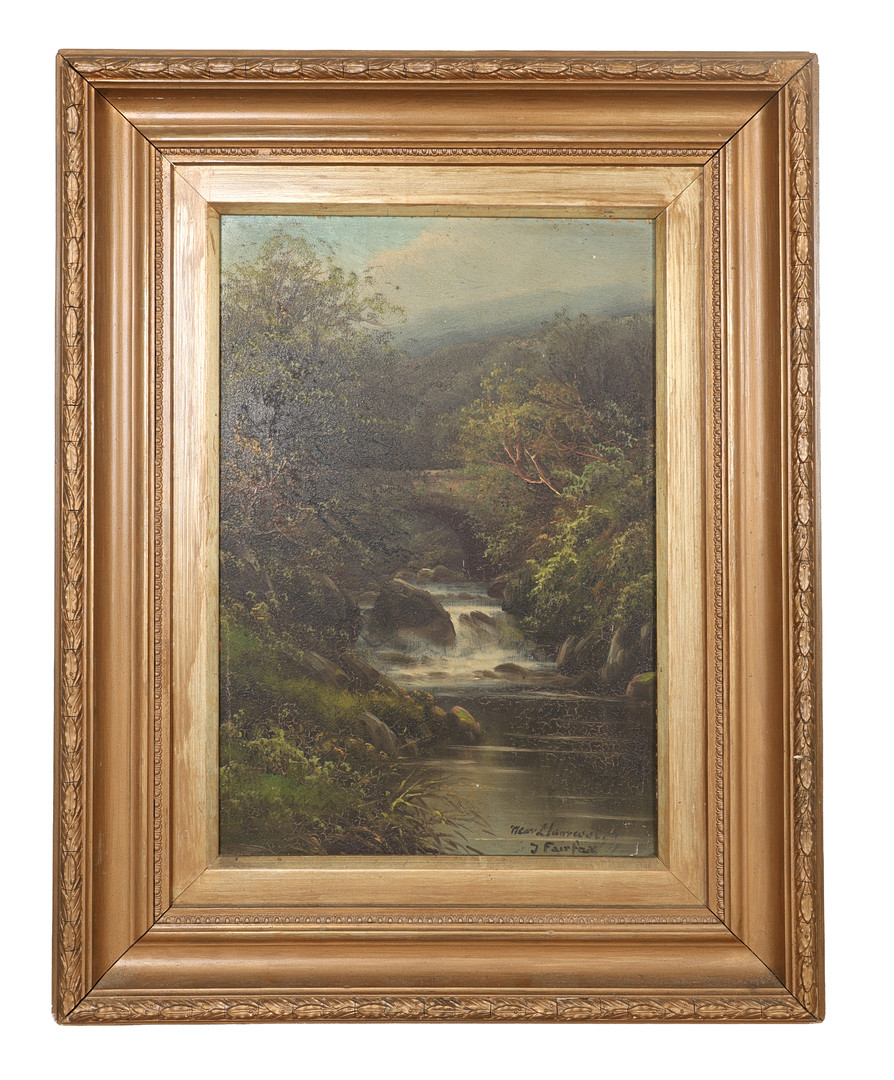 J FAIRFAX (BRITISH, 19TH/20TH CENTURY) NEAR LLANRWST.