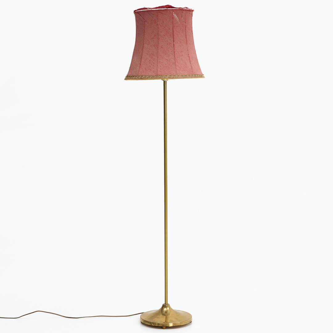 GOLVLAMPA, "MAE 46", Möllers Armatur, Eskilstuna, 1950/60-tal, mässing.