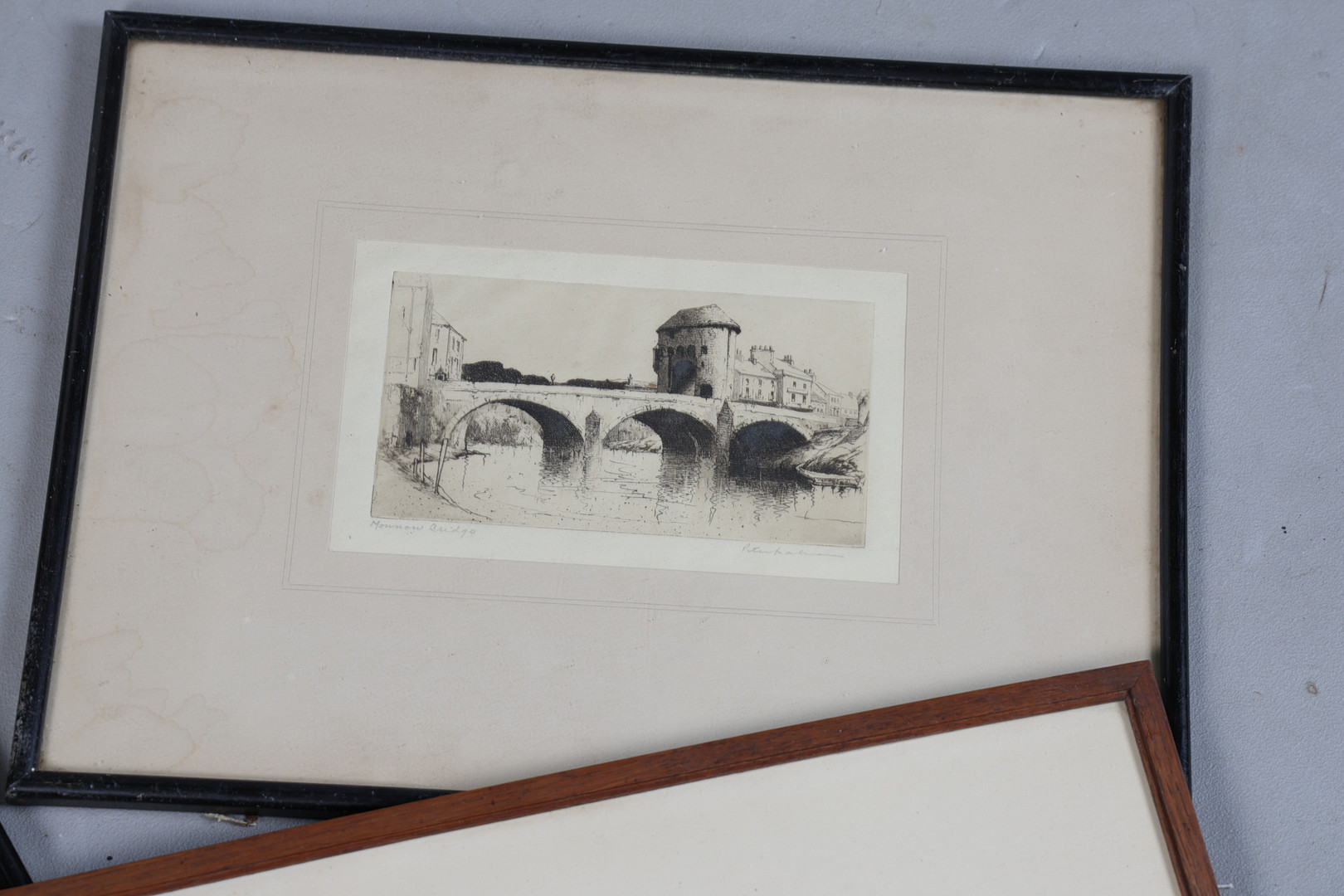 JOHN LEWIS STANT ETCHING, PETER GRAHAM ETCHING, TOGETHER WITH ANOTHER (3).
