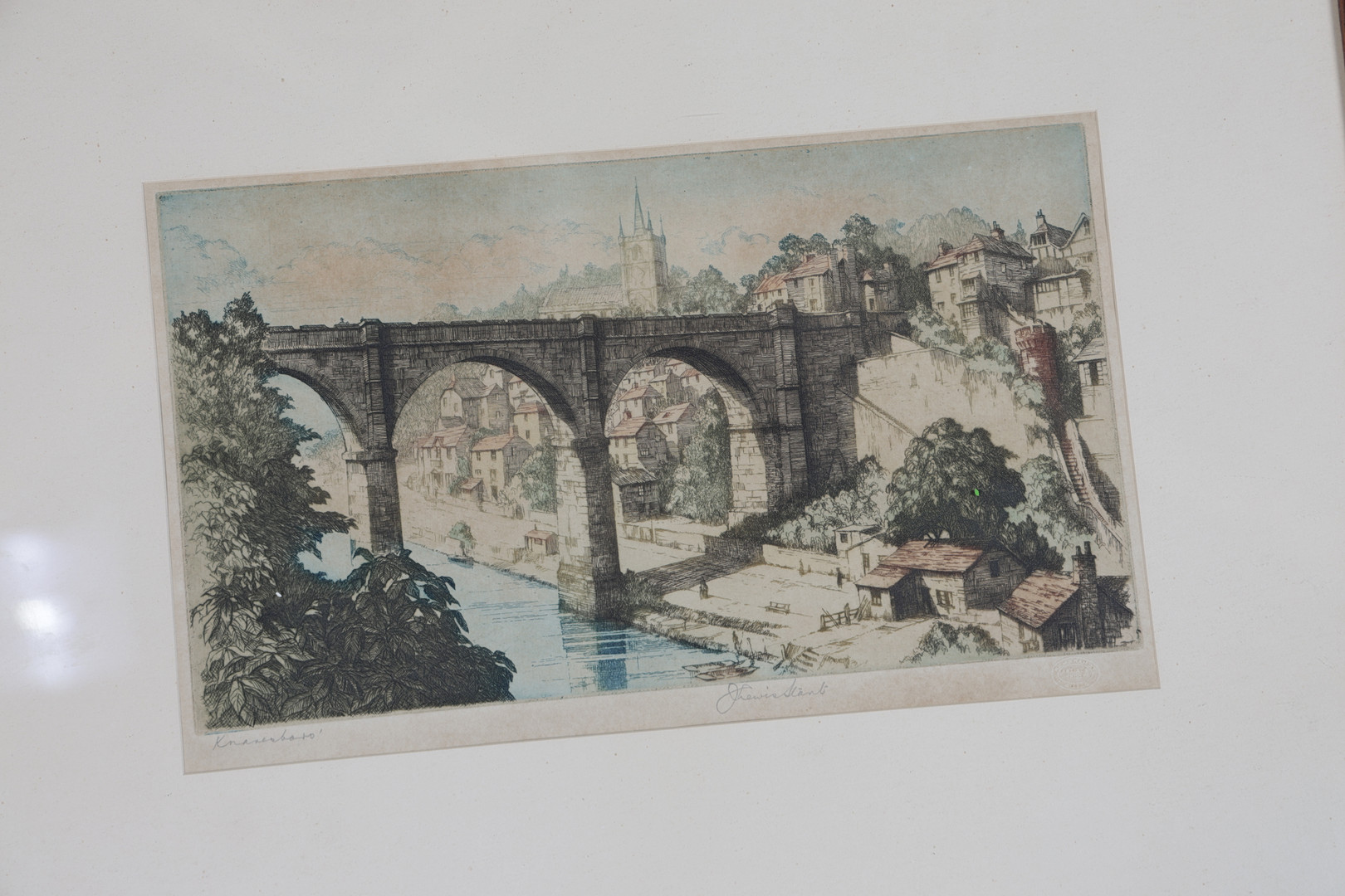 JOHN LEWIS STANT ETCHING, PETER GRAHAM ETCHING, TOGETHER WITH ANOTHER (3).