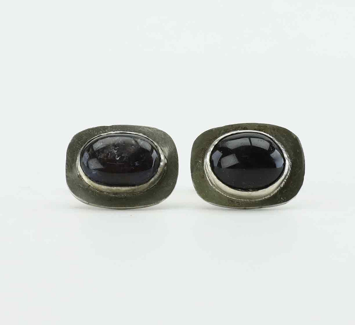 MANCHETTKNAPPAR, ett par, sterlingsilver, IW, 1980-tal.