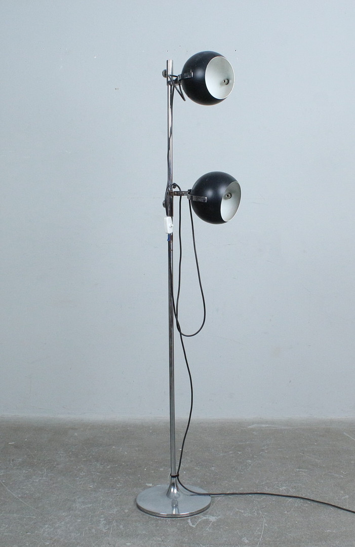 Mid-Century Space Age '' Eyeball '' Stehlampe der 1970er.